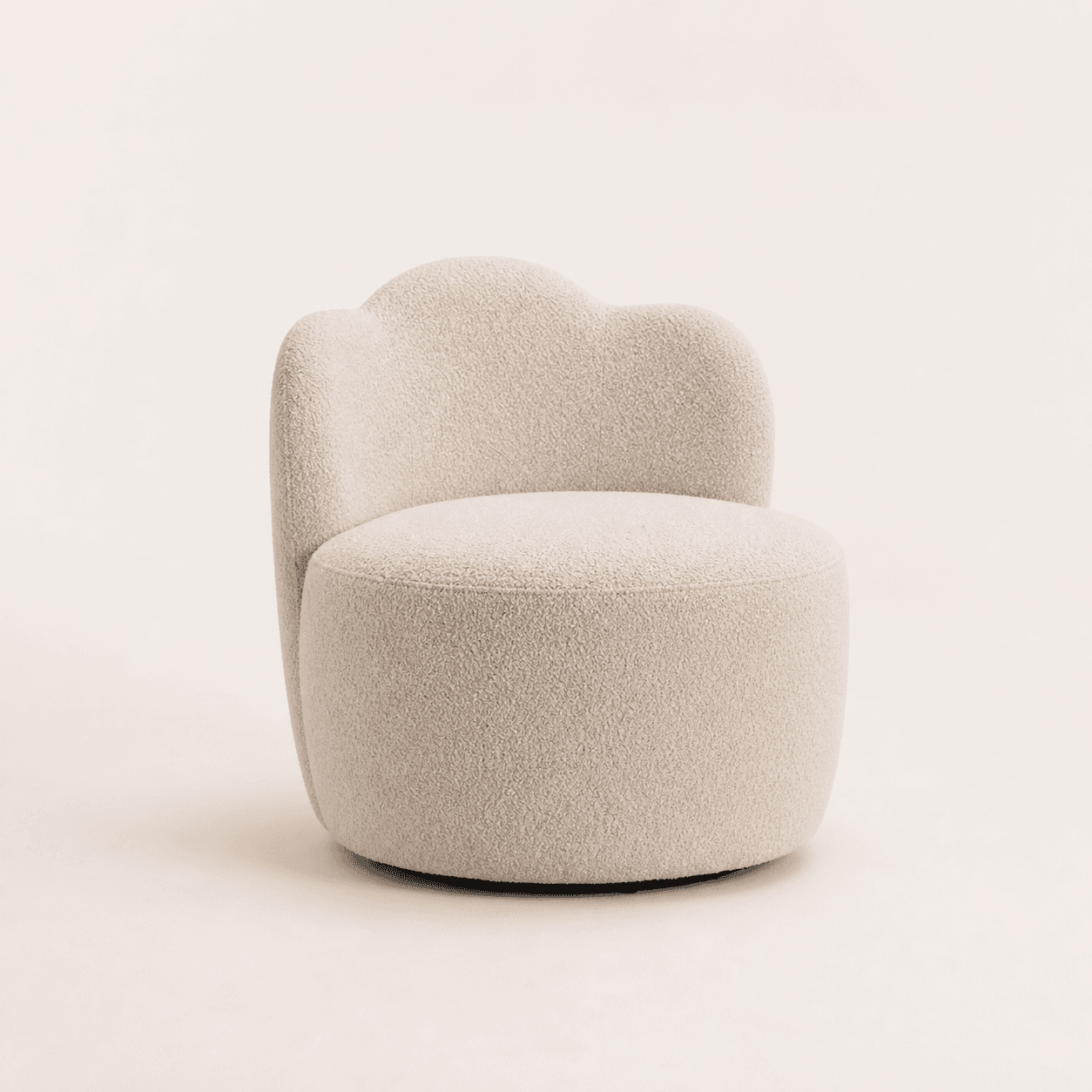 Cloud boucle chair, chairs furniture reference
