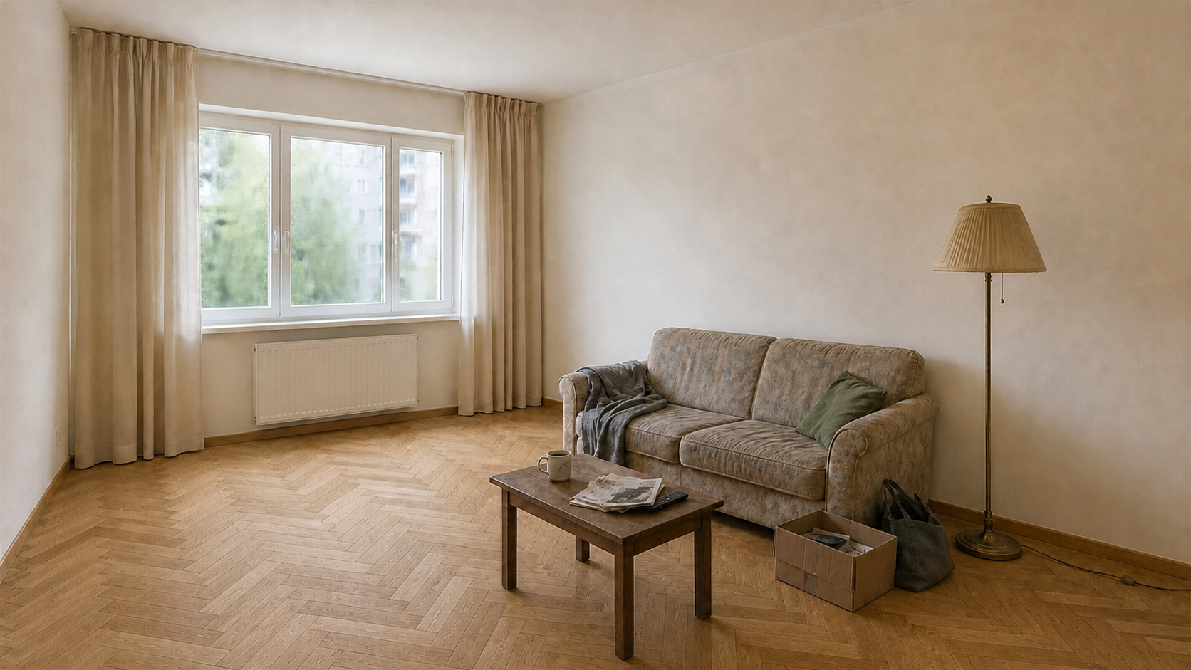 Flooring visualization concept created with YoDecor