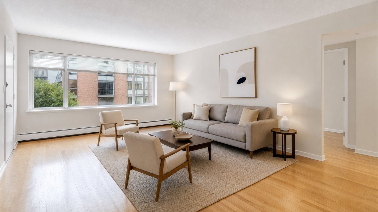 Stage a property — staged
