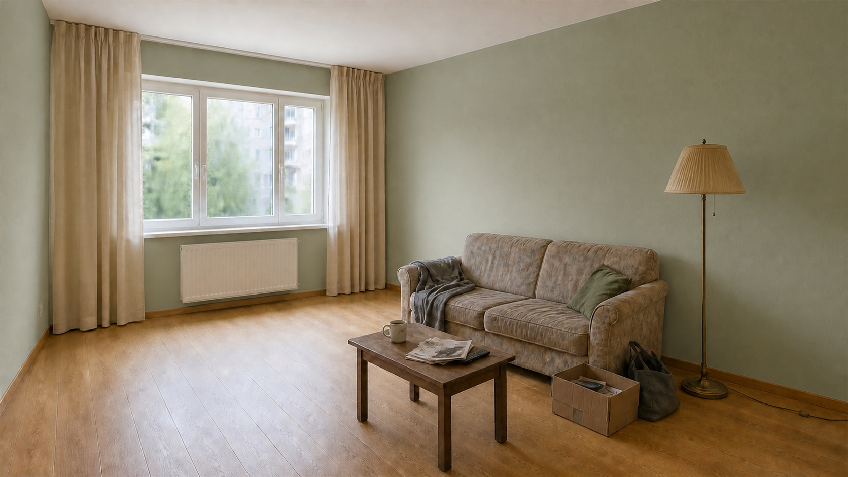 Wall colour and finish concept created with YoDecor